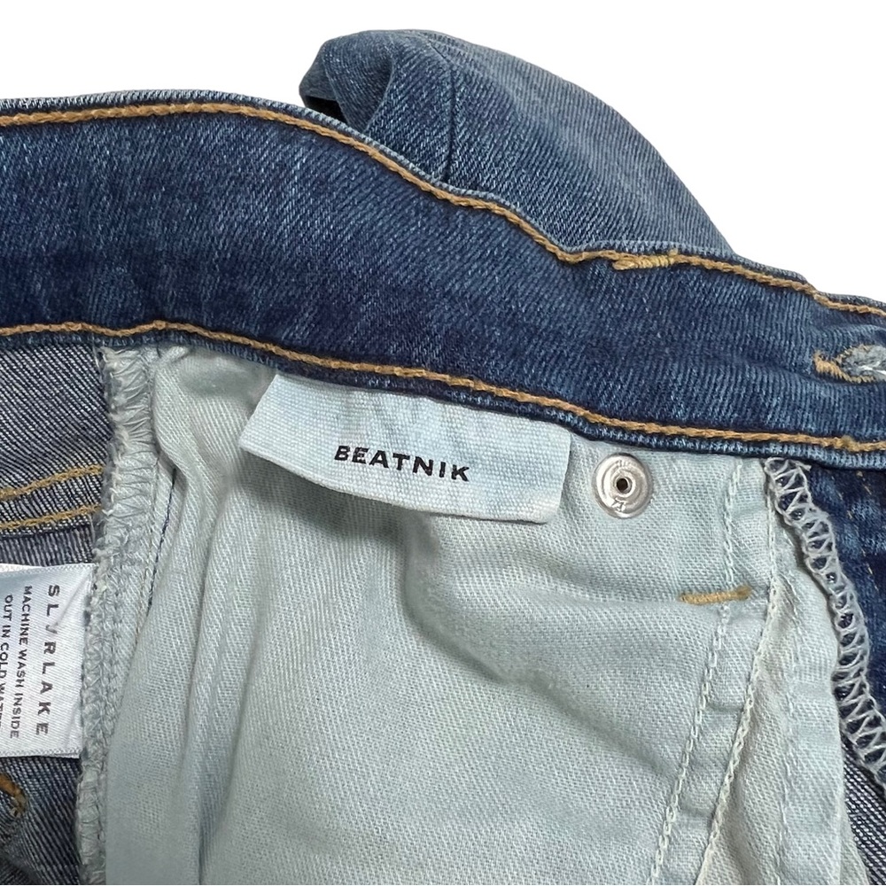 SLVRLAKE Beatnik High Rise Slim Skinny Jeans in "Anything Goes" Wash Size 26 NWT - Picture 5 of 10